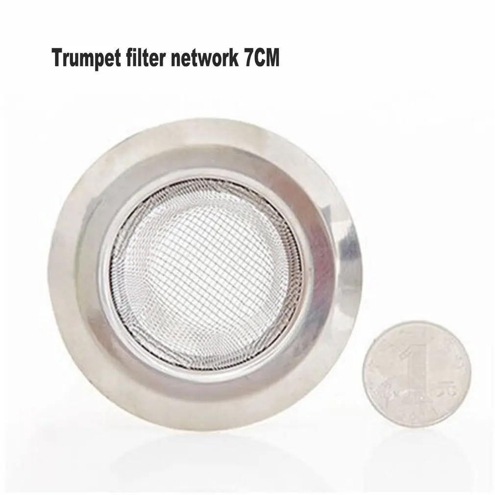 

Kitchen Fine Stainless Steel Sink Filter Preventing Pool Bath Sewer Drain Intervals Plug Garbage Network Slag Strainer