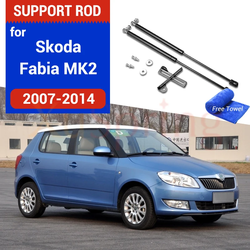 

Car Bonnet Hood Support Lift Spring Bracket Strut Bar Rod for Skoda Fabia Roomster MK2 2006-2014