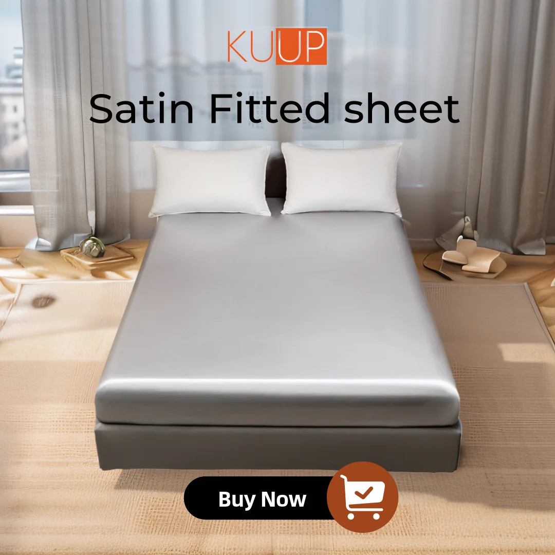 Бренд Kuup 100% полиэстер однотонная окрашенная простыня для взрослых без Nawolec с