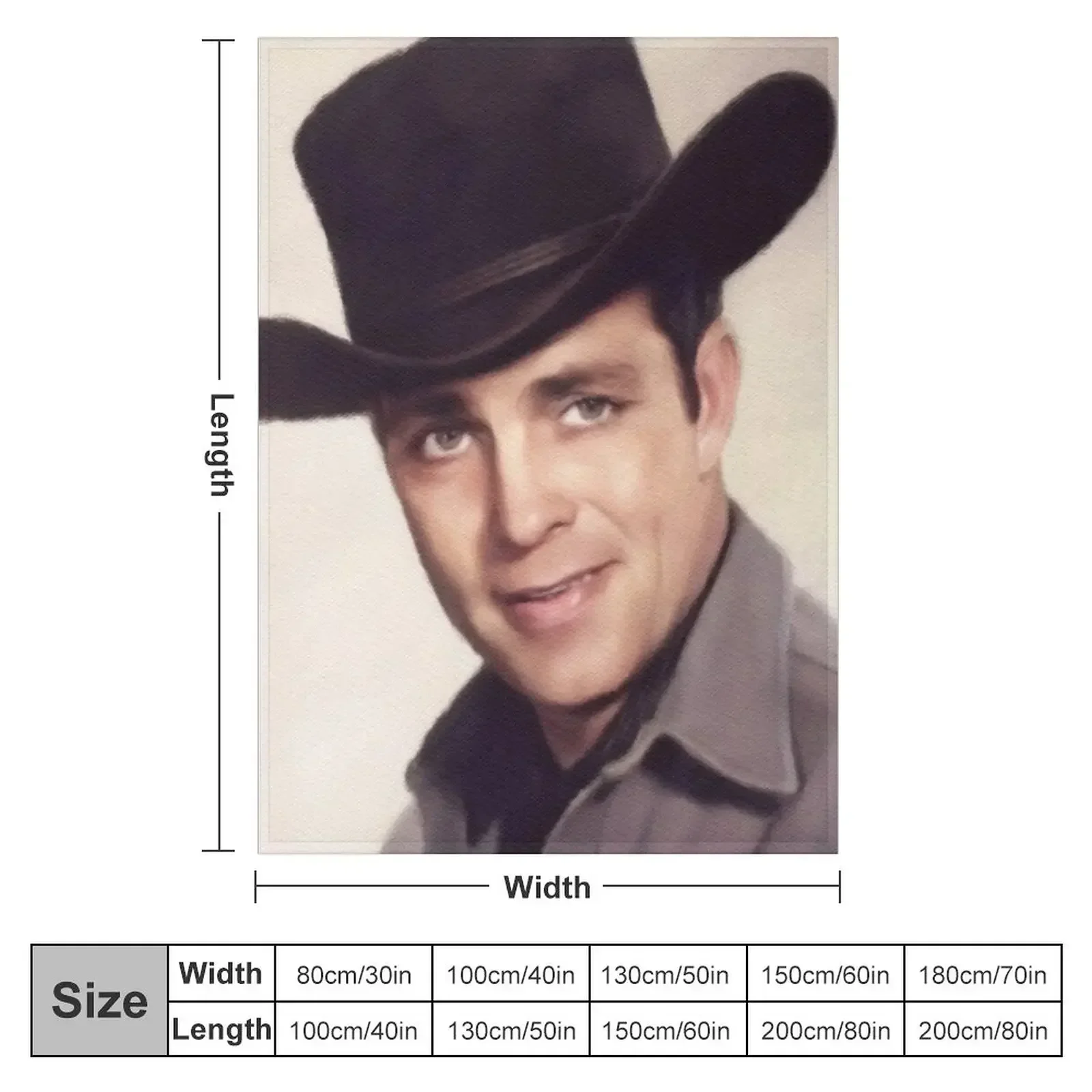 Дейл Робертсон одеяло с актером роскошные утепленные плюшевые одеяла Beautifuls