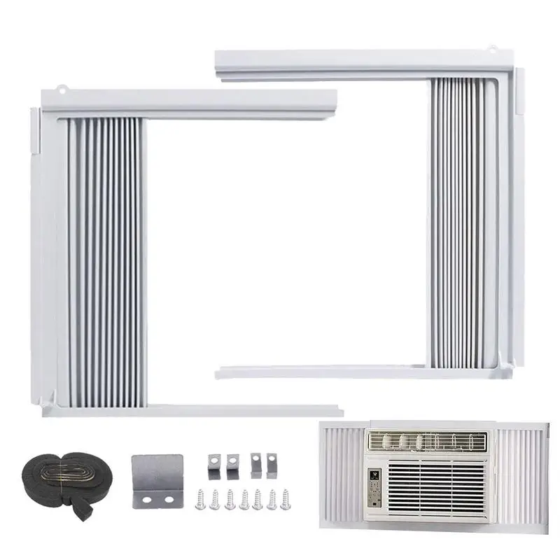 

Window Unit Side Panels Window AC Insulation Foam Side Panels Adjustable Air Conditioner Panels For Window Units Air Conditioner