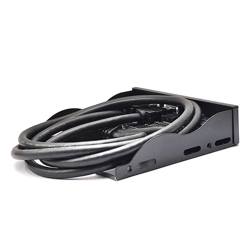 Передняя панель USB для ПК USB3.2 Gen2 10 Гбит/с Тип C + 19-контактный 2-портовый