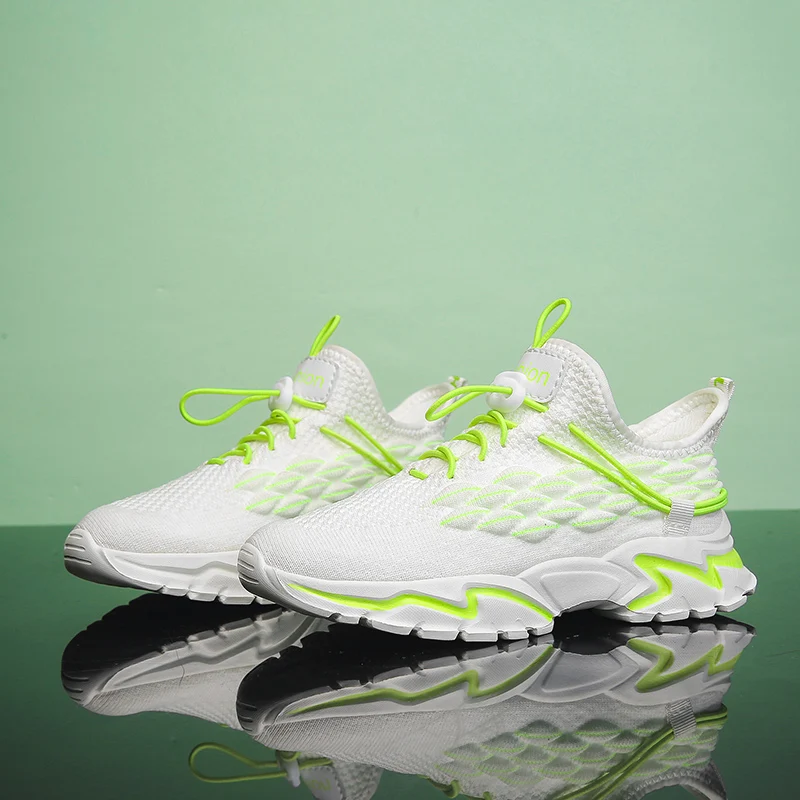 

2021 Summer Sports Shoes Boys Shoes Breathable Mesh Kids Sports Shoes Fashion Casual Kids Flying Knitted Baby Shoes boys shoes