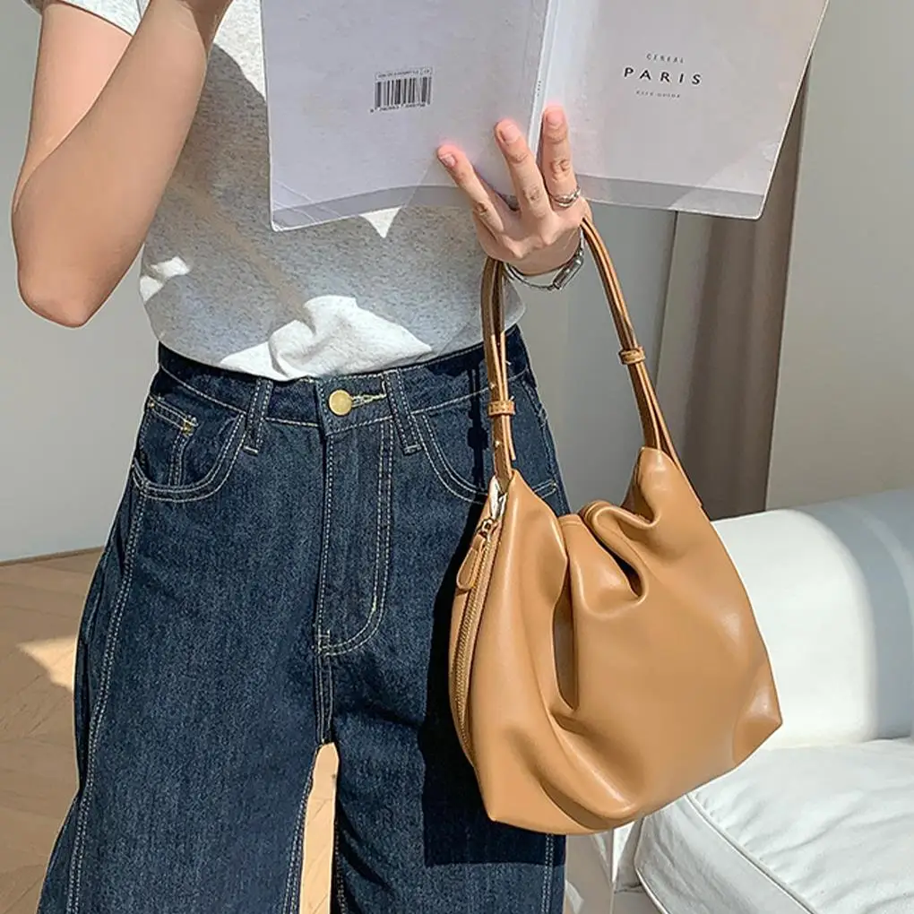 Корейская Модная Женская Сумка На Плечо Большая Вместительная Повседневная Из