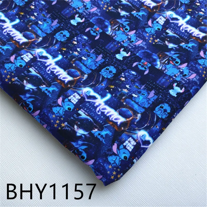 Трикотажная ткань из полиэстера и хлопка 45*145 см |