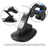 led charging dock slim usb dual controller charging dock ps4 station cradle for sony playstation 4 ps4 ps4 pro ps4