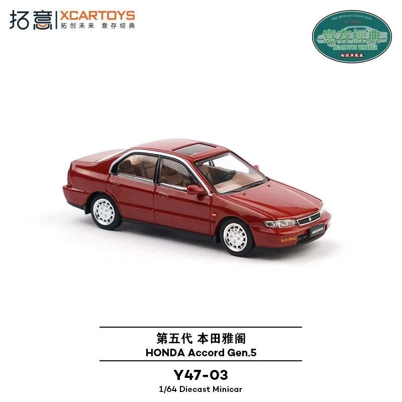 Фото Xcartoys 1/64 Honda Accord Gen.5: Коллекционная модель автомобиля из литого металла, имитация, игрушка-подарок для мальчиков # пийтии №4