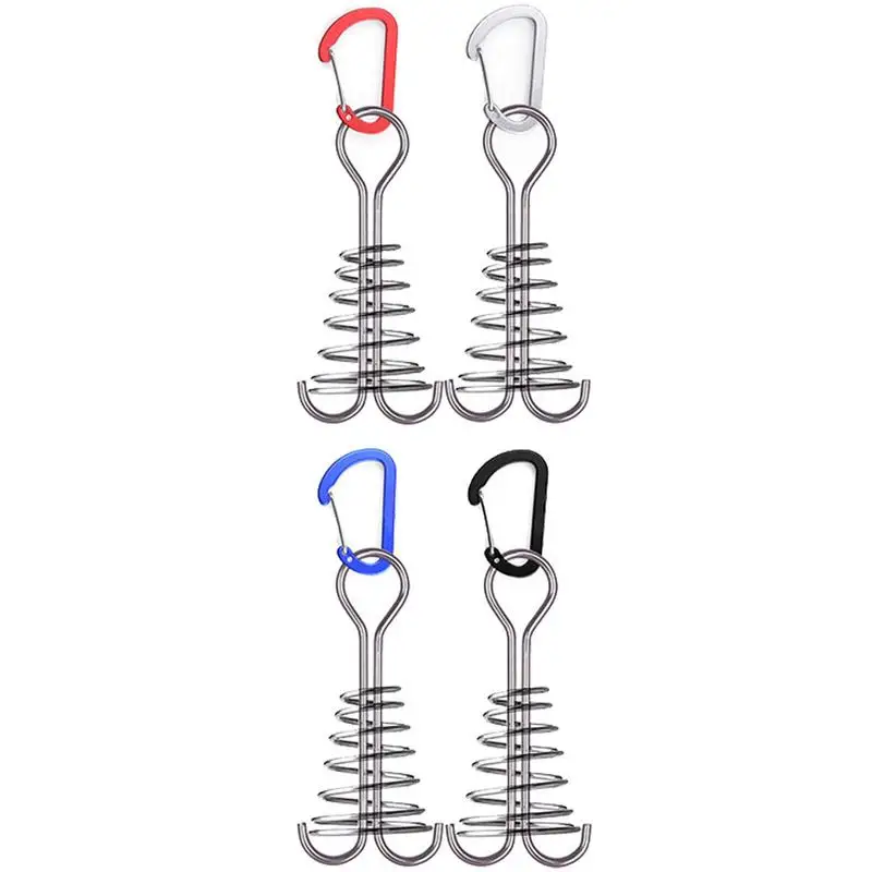 

Пружинная Пряжка из сплава, 4 шт., для кемпинга