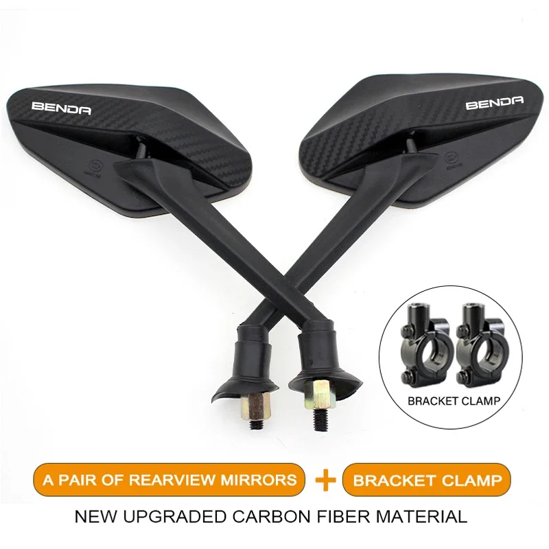 

Зеркало заднего вида для мотоцикла, зеркала заднего вида, отражающее боковое зеркало для BENDA Chinchilla 300 450 Rock 300 LFS 700 LFC 700 2024