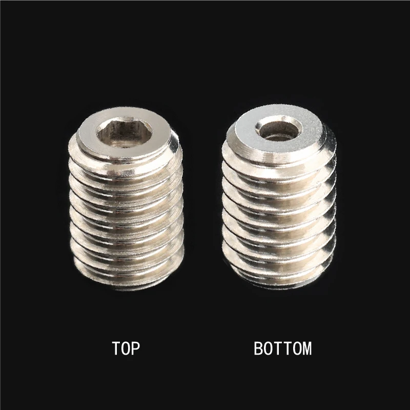 Mellow High Flow CHT Nozzle Copper Volcano Adapters For / Crazy Heating Block To V6 Hotend |