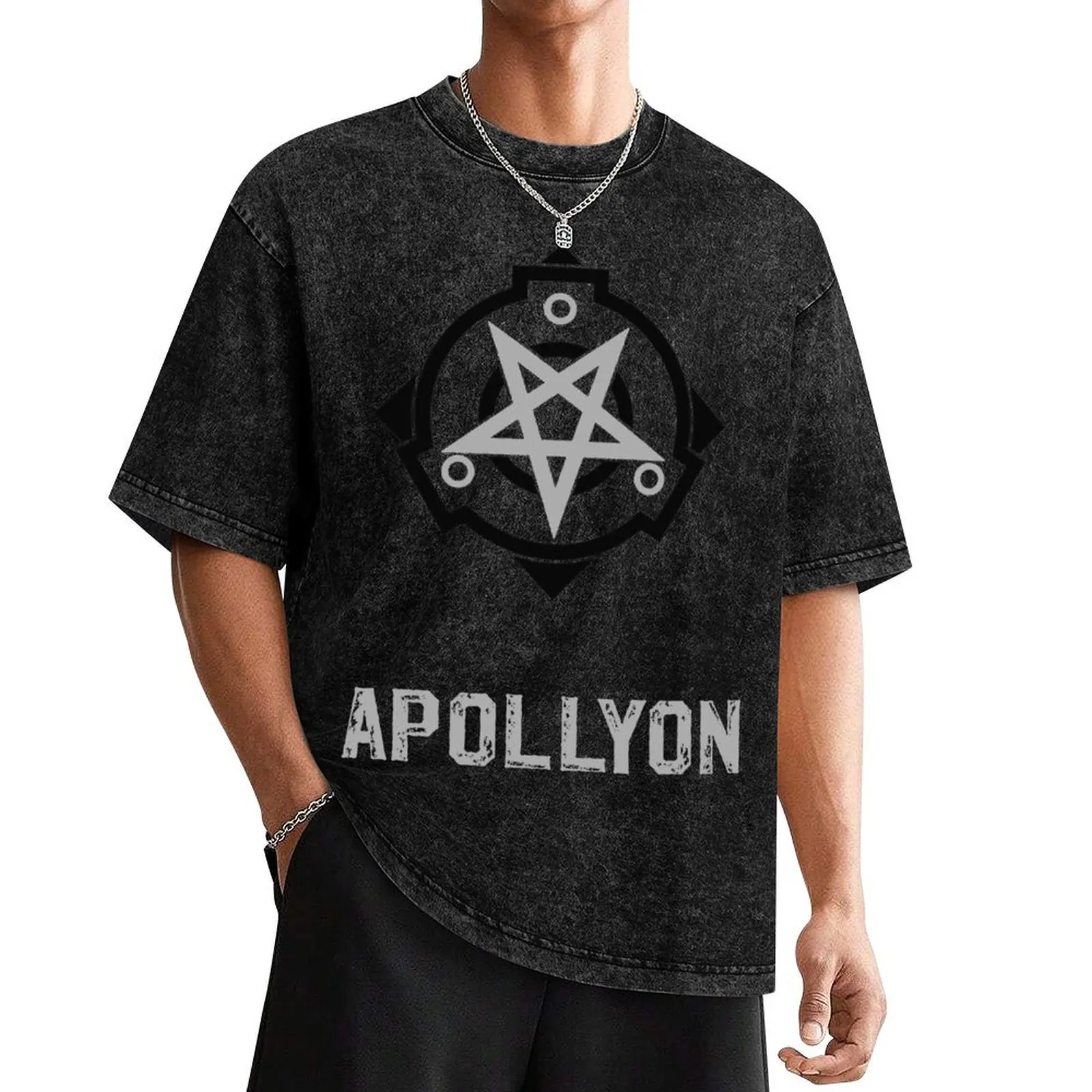 SCP Foundation Members футболки APOLLYON хлопок