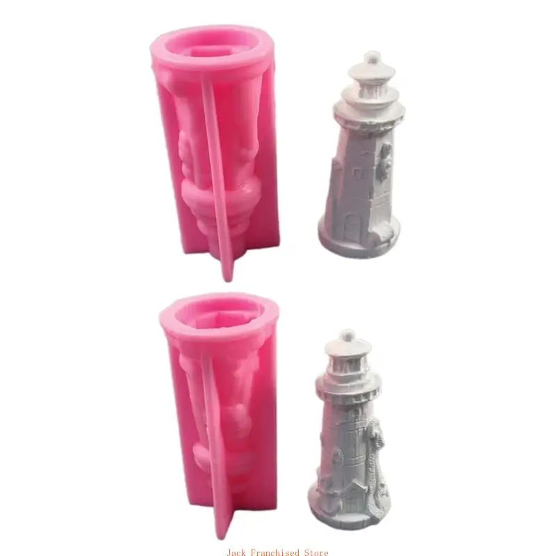 Силиконовые формы для статуй маяка гипсового украшения проекта из эпоксидной