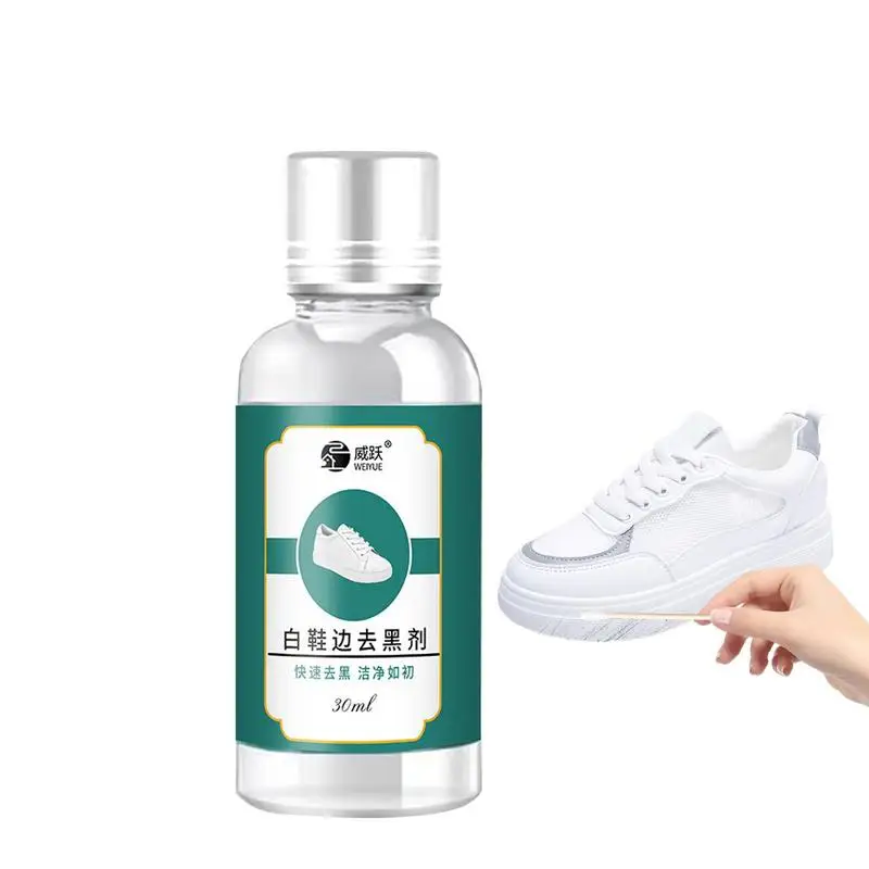 

White Sneaker Cleaner Shoe Cleaning Agent 30ml Sneaker Protector Agent Removes Dirt And Stains For Restoring White Shoes Tennis