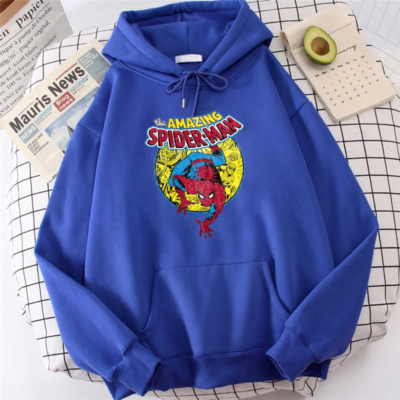 Толстовка с капюшоном для мужчин и женщин свитшот принтом супергероев Marvel