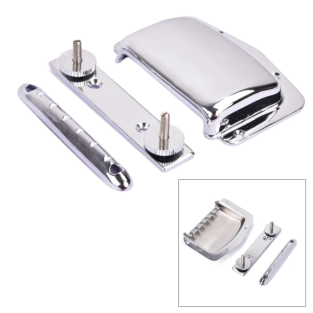 

Bridge Guitar Parts Electric Wraparound Cover Tailpiece Fixed Acoustic