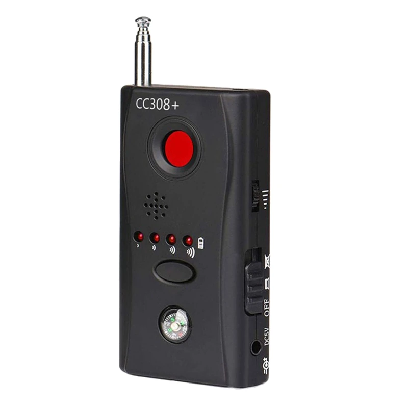 

CC308 + радиоволновая широкодиапазонная Wifi RF GSM устройство для обнаружения сигнала, беспроводная камера, объектив, детектор сигнала