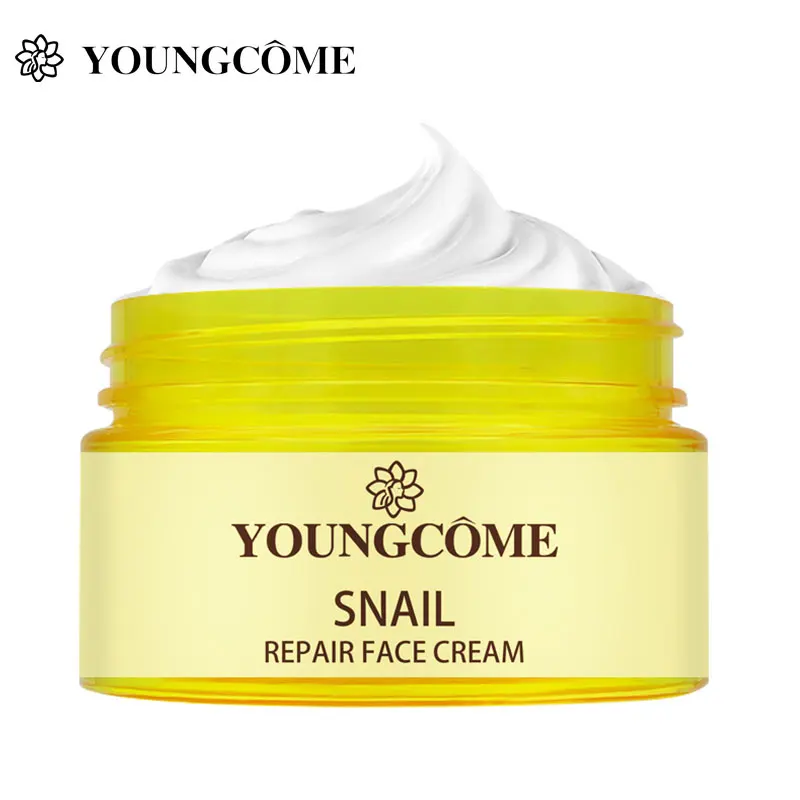 

YOUNGCOME Snail Essence Face Cream Nourishing Whitening Anti Wrinkle Repairing Facial Skin Oil Control Moisturizing Anti-Aging