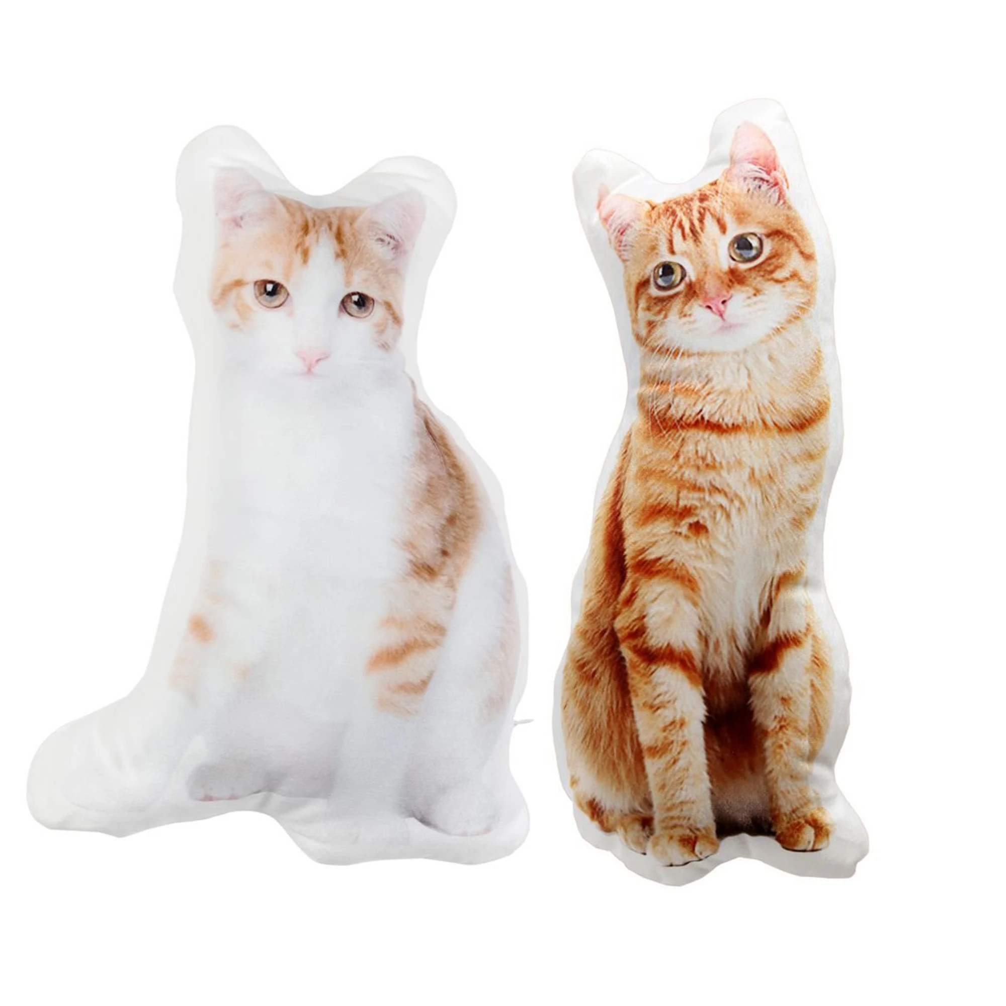 

Cat Pillow Custom Decorative Pillows Stuffed Animal Cat Gifts Pet Lovers