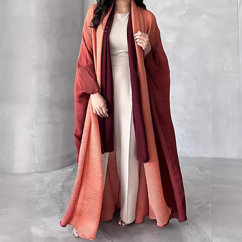 Мусульманский длинный халат женская длинная юбка шарф с короткими рукавами и