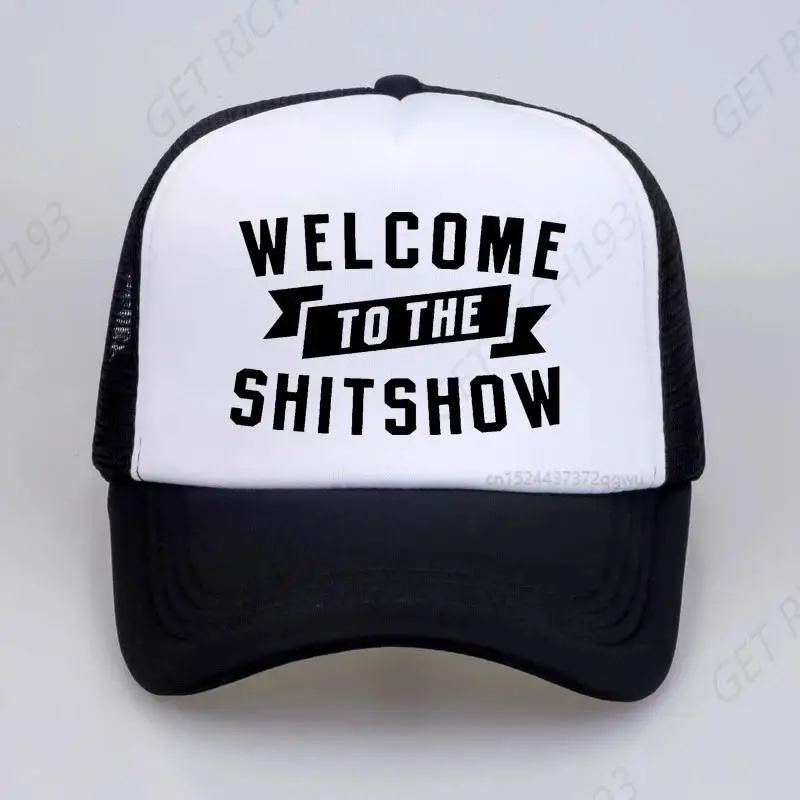 Забавная Женская Бейсболка Добро пожаловать в Shitshow уличная одежда стиле
