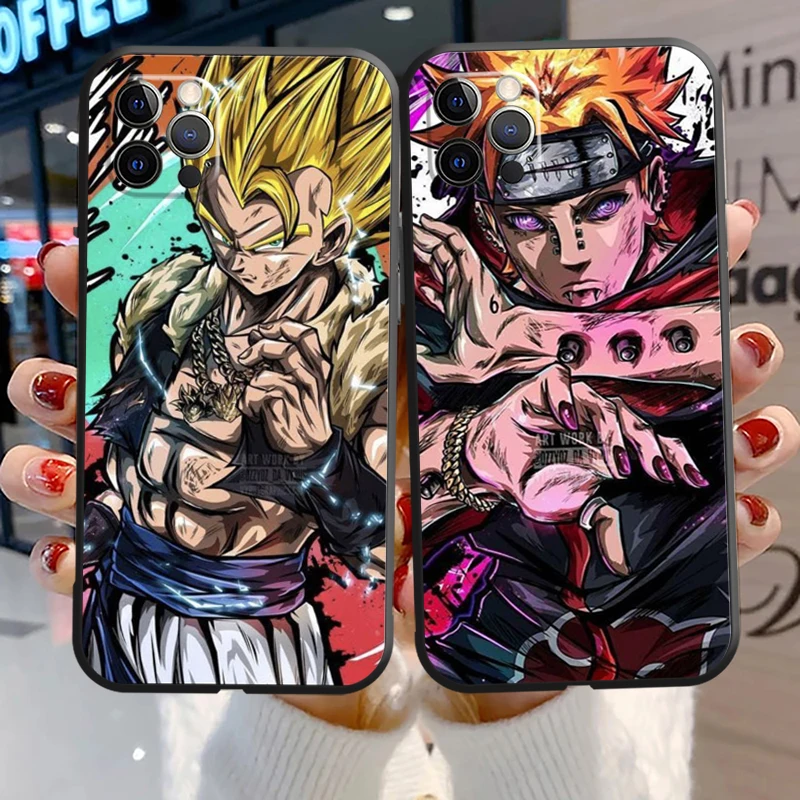 

NARUTO Anime Bandai Phone Cases For iPhone 11 12 Pro MAX 6S 7 8 Plus XS MAX 12 13 Mini X XR SE 2020 Cases Coque Funda Soft TPU