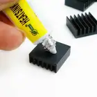 Теплопроводящие подкладки, вязкий клей для чипа VGA RAM LED IC Cooler, радиатор, охлаждающее оборудование, клей