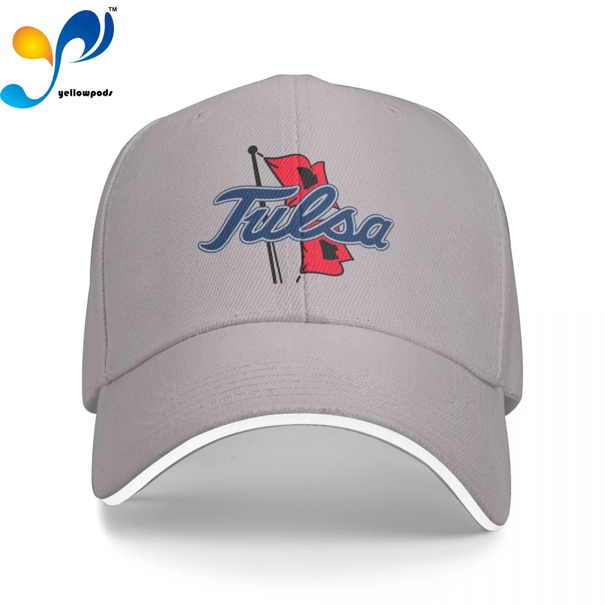 

Tulsa Trucker Cap Snapback Hat for Men Baseball Mens Hats Caps for Logo