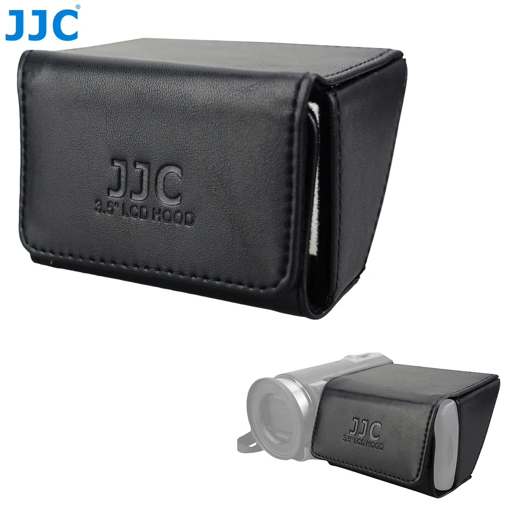 

JJC 3,0 "3,5" DV DSLR защита дисплея видеокамеры ЖК-капот складной экран солнцезащитный экран для CANON фотокамера VIXIA HF S20 S200 S21