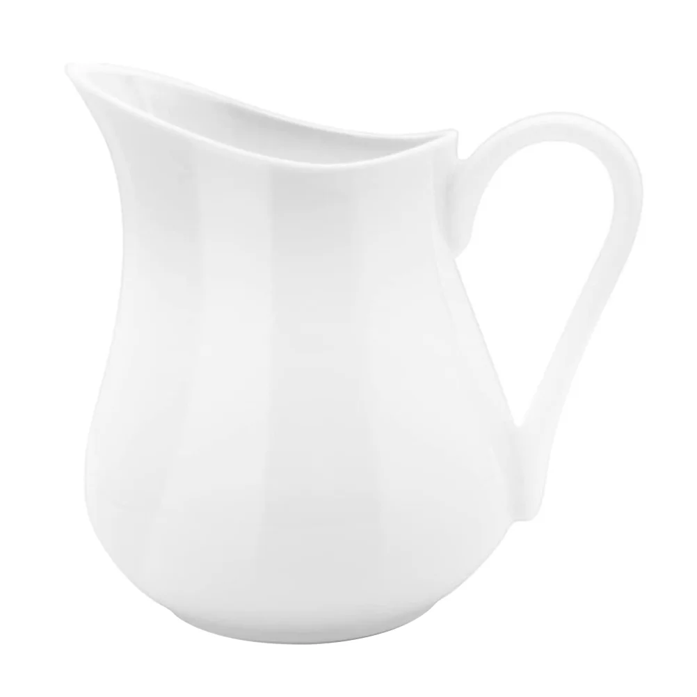 

Glass Containers Ceramic Cream Jug Stainless Steel Pitcher Syrup Handheld Sauce Tea Milk Cup