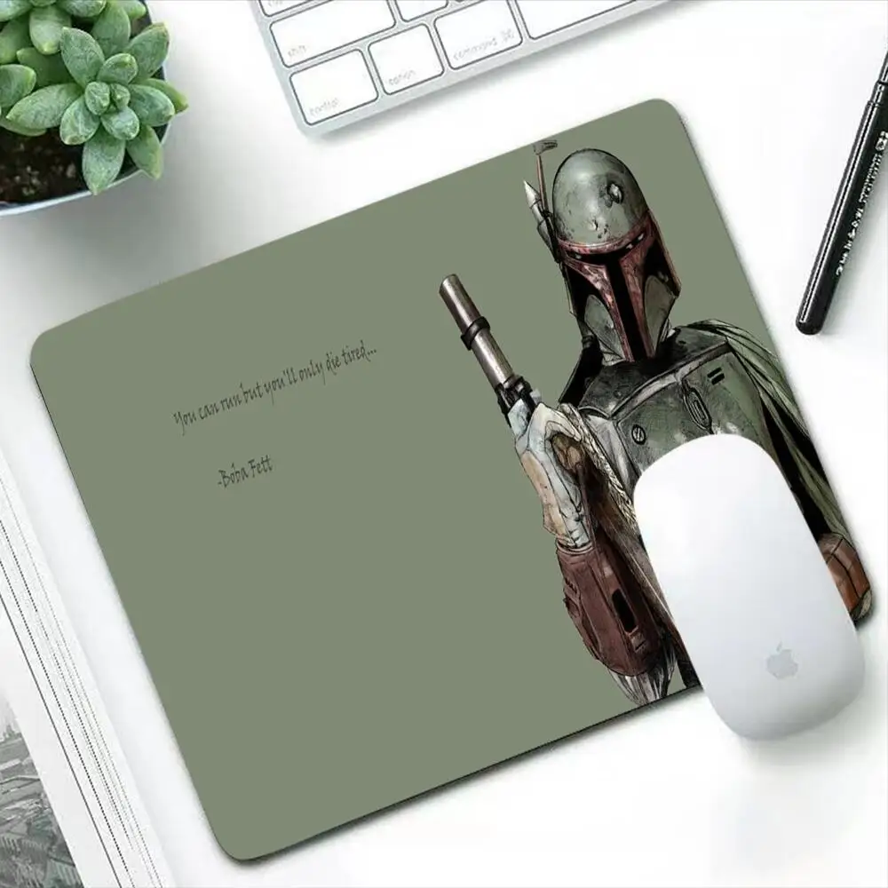

Прочный коврик Boba Fett для мышек, аксессуары для компьютерного стола, милый коврик для мыши, игровая клавиатура для ПК, маленький коврик для мы...
