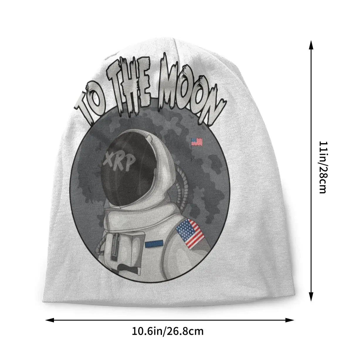 Шапка XRP с рисунком астронавта осенне-зимние уличные шапочки облегающие шапки
