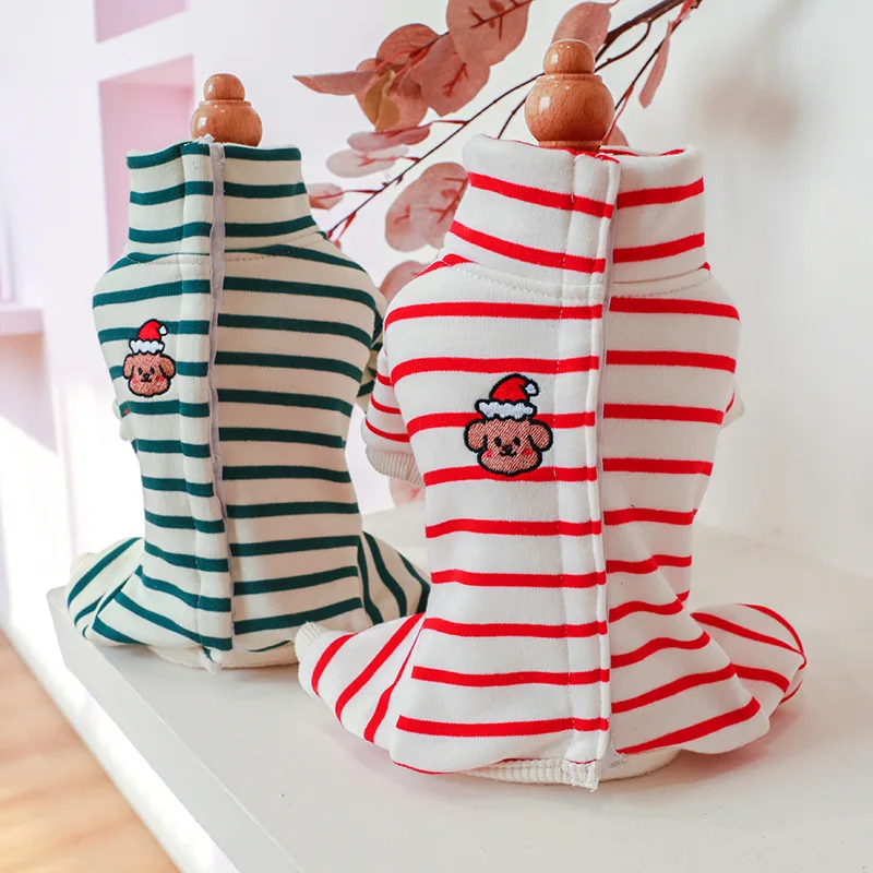 

Christmas Dog Clothes Winter Pet Apparel Puppy Costume Poodle Shih Tzu Bichon Yorkshire Schnauzer Pomeranian Pet Clothing Coat