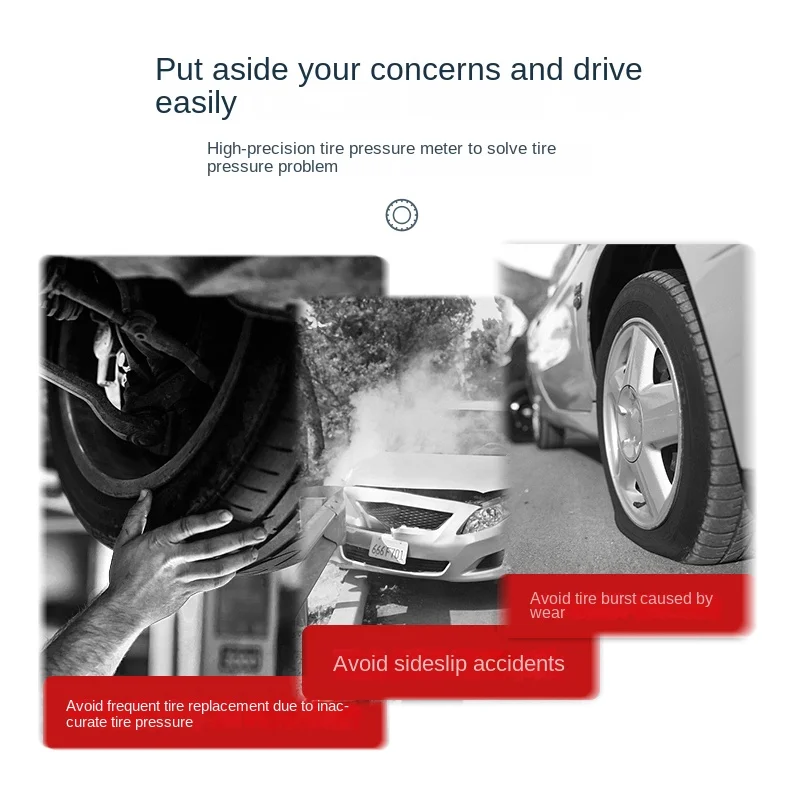 Измеритель давления в шинах Wyj барометр высокой точности с цифровым дисплеем
