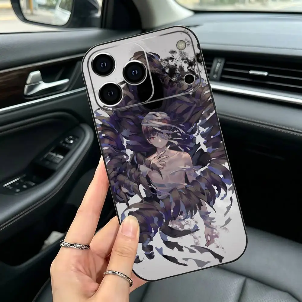 Чехол для iPhone 17, 16, 15, 14, 13, 12, 11, XS, Plus, Pro Max с дизайном «Аниме Суперсила Кей А-Аджин», мягкий, черный, противоударный (art.: 3920dbe1847ec) - 3920dbe1847ec
