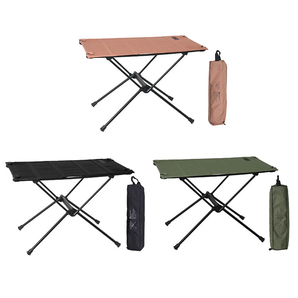 

Легкий стол для барбекю и пикника на открытом воздухе, походный стол из алюминиевого сплава, портативный складной обеденный стол, мебель дл...