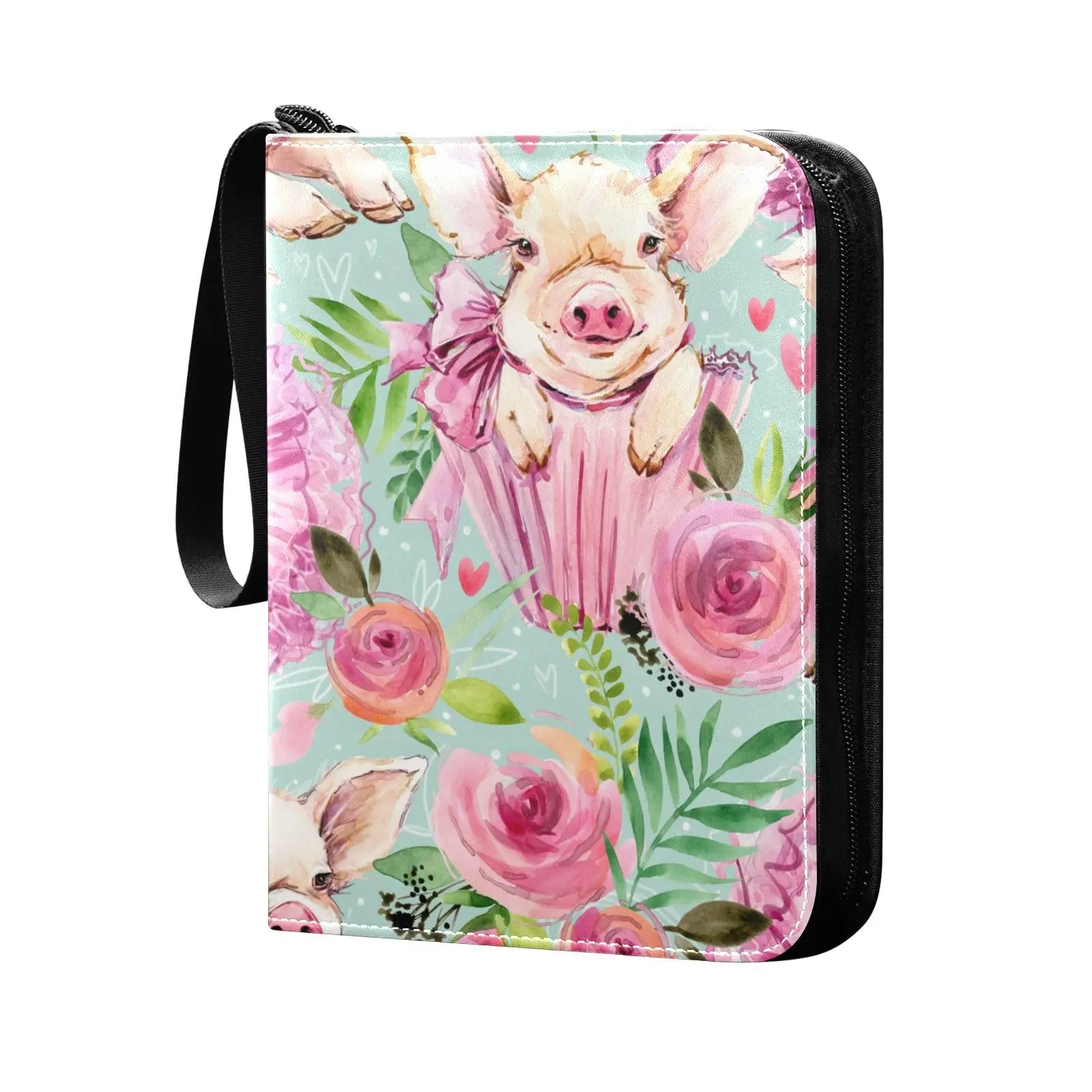 Папка для карт с милыми животными 4 кармана 400 дюйма