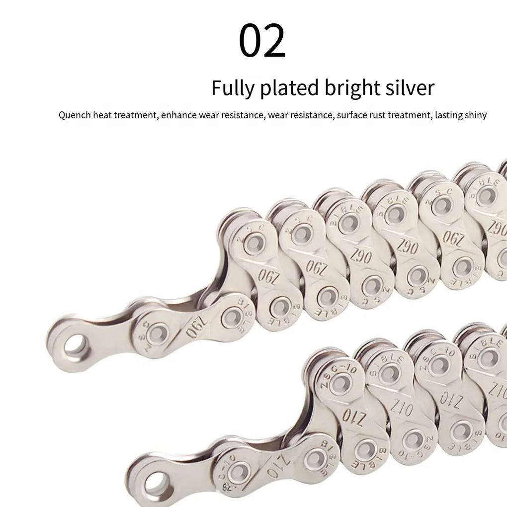 

Цепь для горного велосипеда, велосипедные цепи с гальваническим покрытием, велосипедные принадлежности для обновления