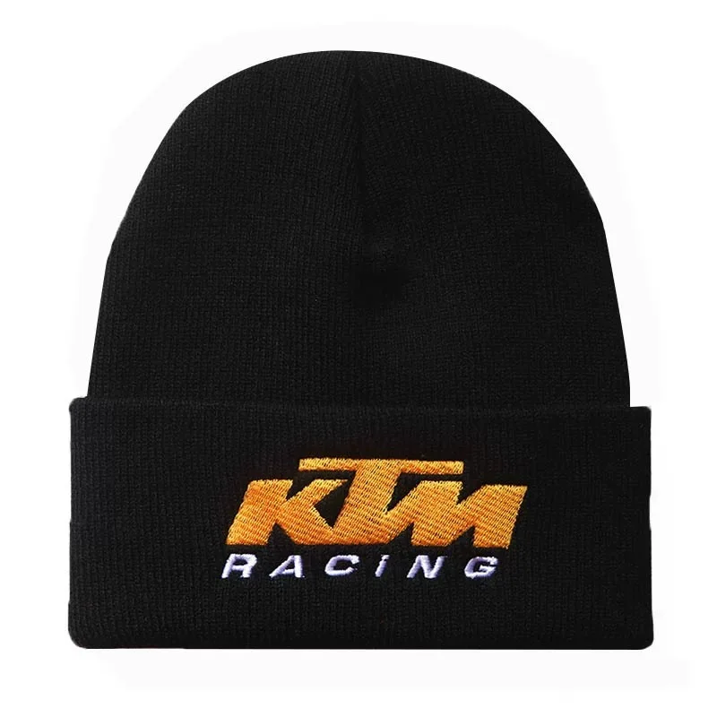 

European and American men and women autumn and winter new K-KTM embroidery knitted hat pullover hip-hop hat wool hat cold hat