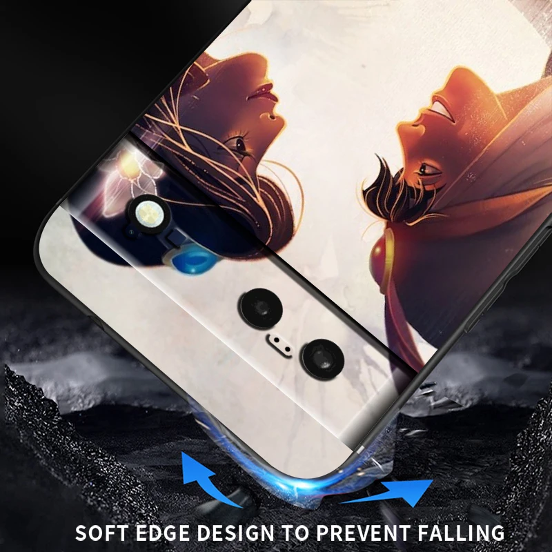 Чехол Принцессы Диснея Aladdin для Google Pixel 8 7A 7 6A 6 5A 5 4 4A XL