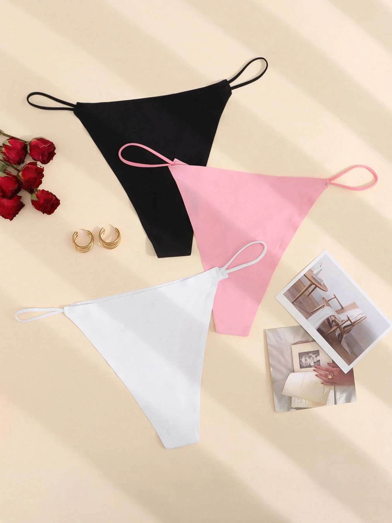 

Plus 3pack Plain Panty