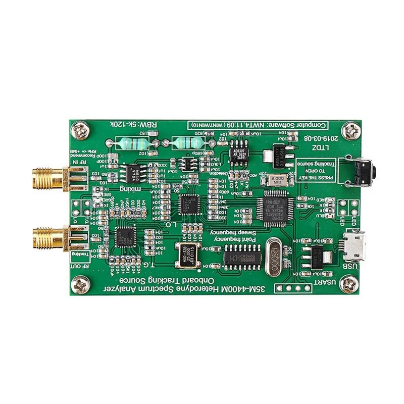 

33Mhz-4400Mhz Spectrum Analyzer USB LTDZ 35-4400M Spectrum Signal Source RF Frequency Domain Analysis Module