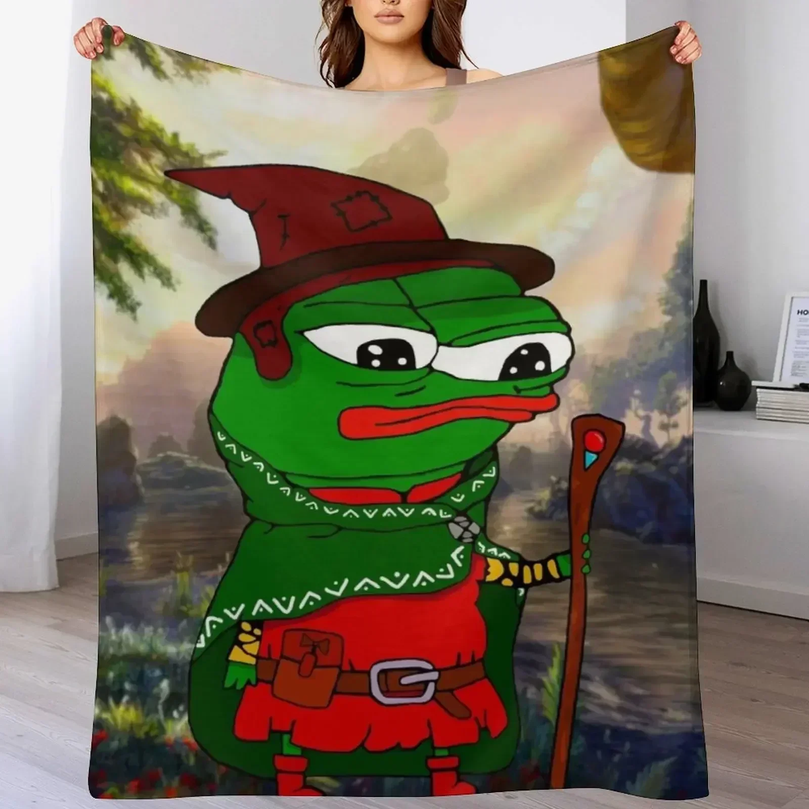 Одеяло Wizard Pepe Sorcerer Apu одеяла для ребенка персонализированные подарочные