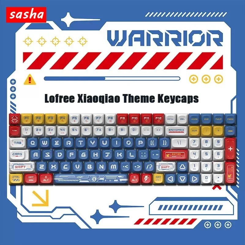 

Lofree Xiaoqiao Theme Keycaps 68keys Or 100keys Pbt Thermal Sublimation Mechanical Keyboard Key Caps Keyboards Accessories Gift