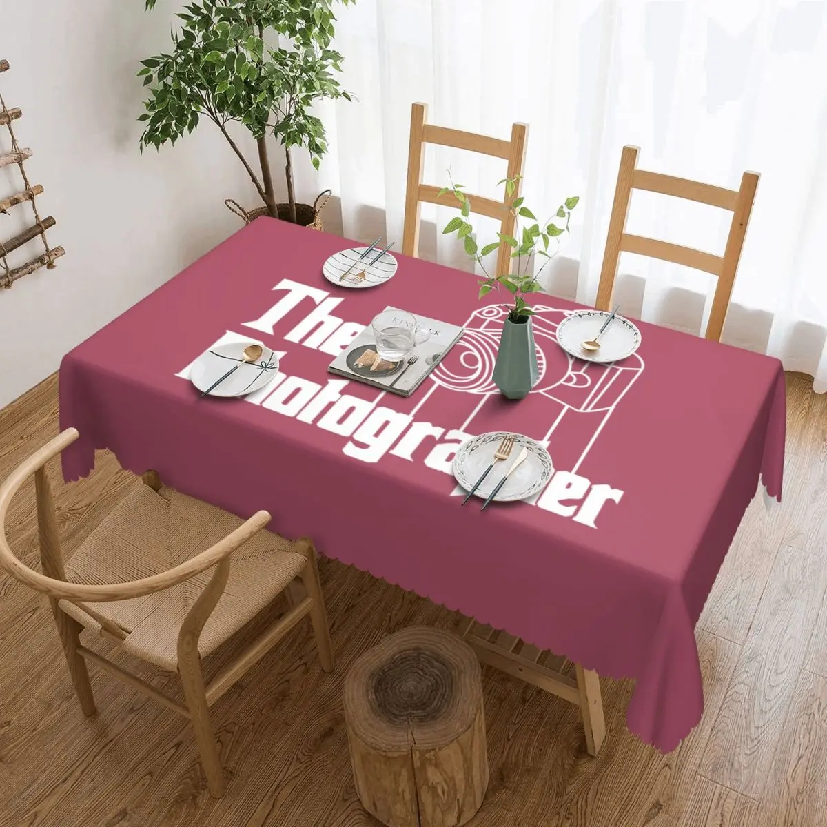 

Photographer Rectangular Tablecloth Oilproof Table Cloth Digital Camera Photography Table Covers