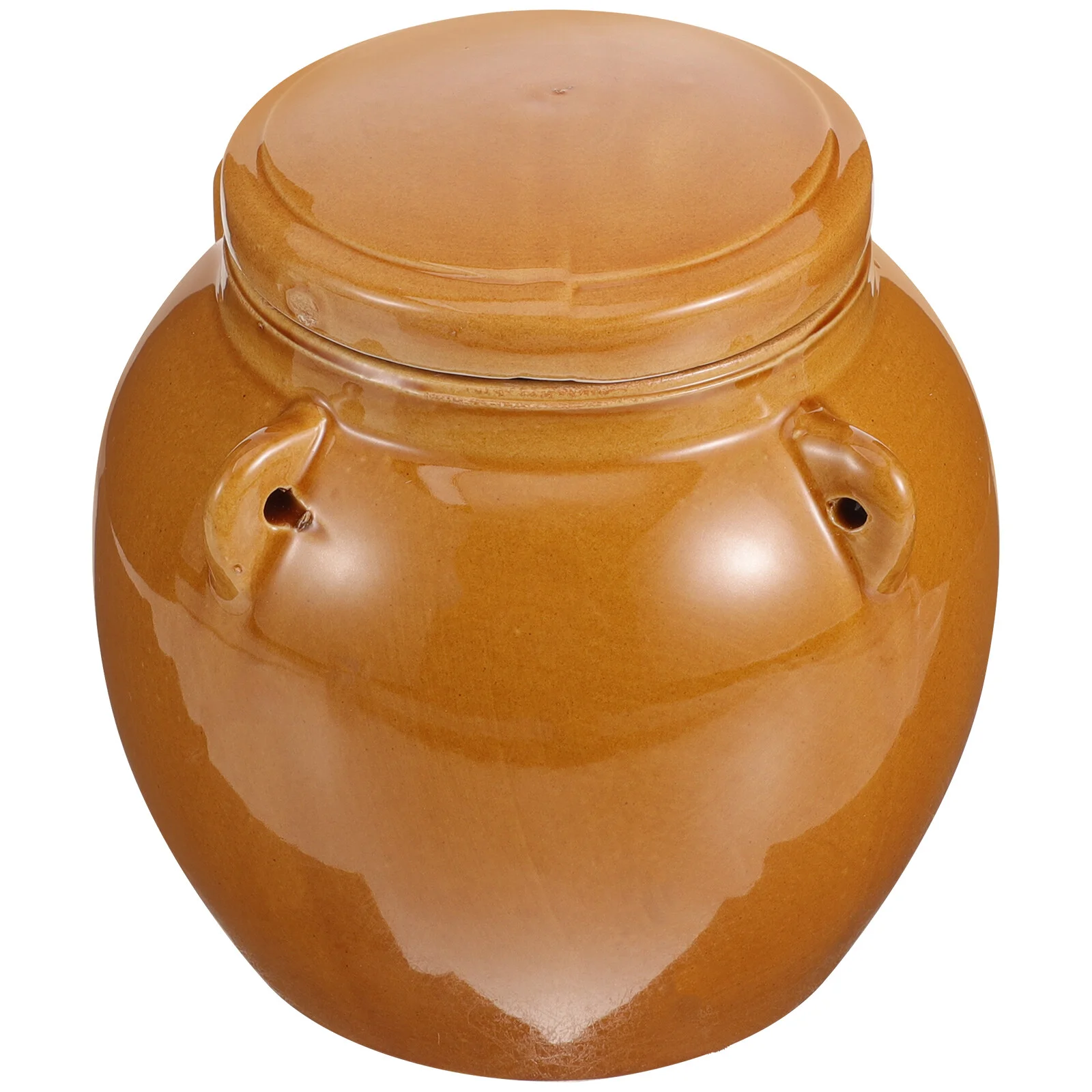 

Hermetic Ceramic Honey Jar Dispenser Jar With Lids Lids Pickle Pot Empty Fermenter