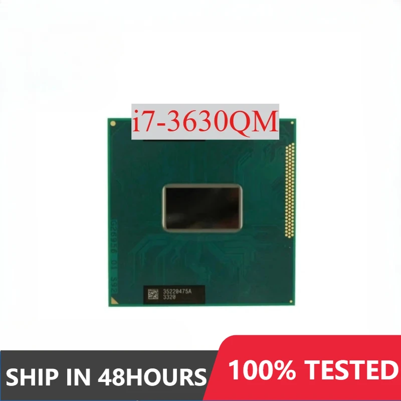 Б/у intel i7-3630QM i7 3630QM SR0UX 2 4 ГГц Четырехъядерный восьмипоточный процессор для