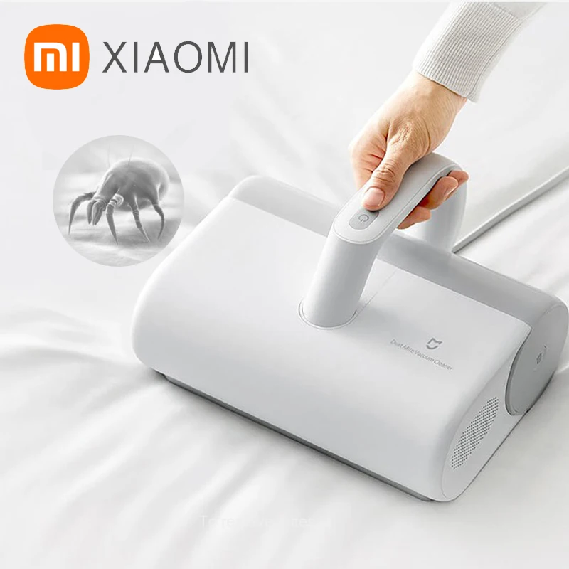 

Original Xiaomi Mijia Mite Remover Brush for Home Bed Quilt UV Sterilization Disinfection Vacuum Cleaner 12000PA Cyclone Suction