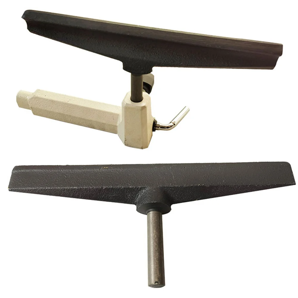 

12 Inch Lathe Tool Rest 0.63 Inches Column Diameter Cast Iron Woodworking Turning Tool Holder Length 300mm Woodworking Lathe