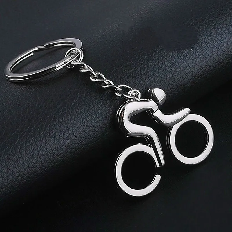 Bike Cycling Riding Keyring  Key Chains Hanging Accessories