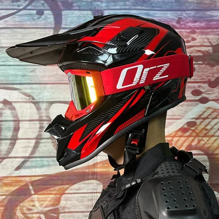For Adults Professional Motorcycle Helmet  Chopper Biker off-road Motorbike Helm full  Face   Motocross Helmets DOT